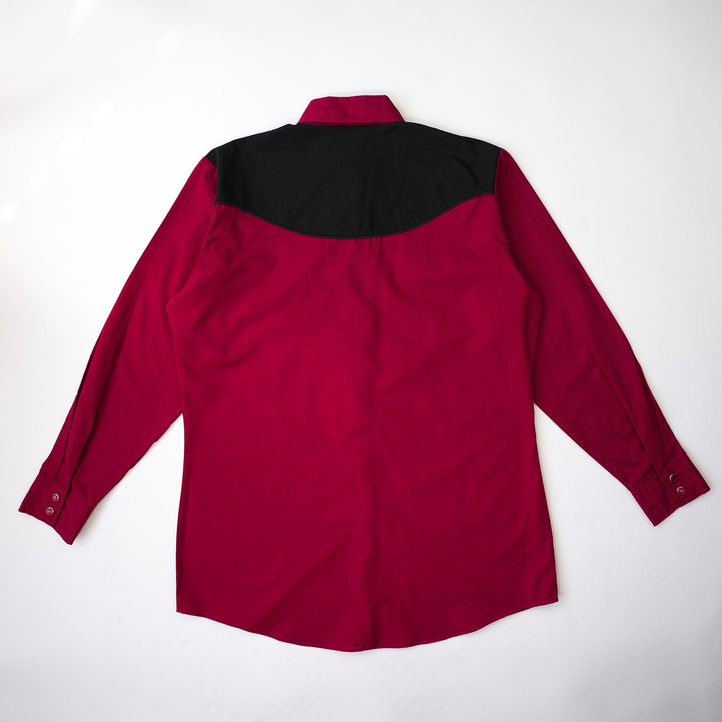 RED & BLACK WESTERN SHIRT