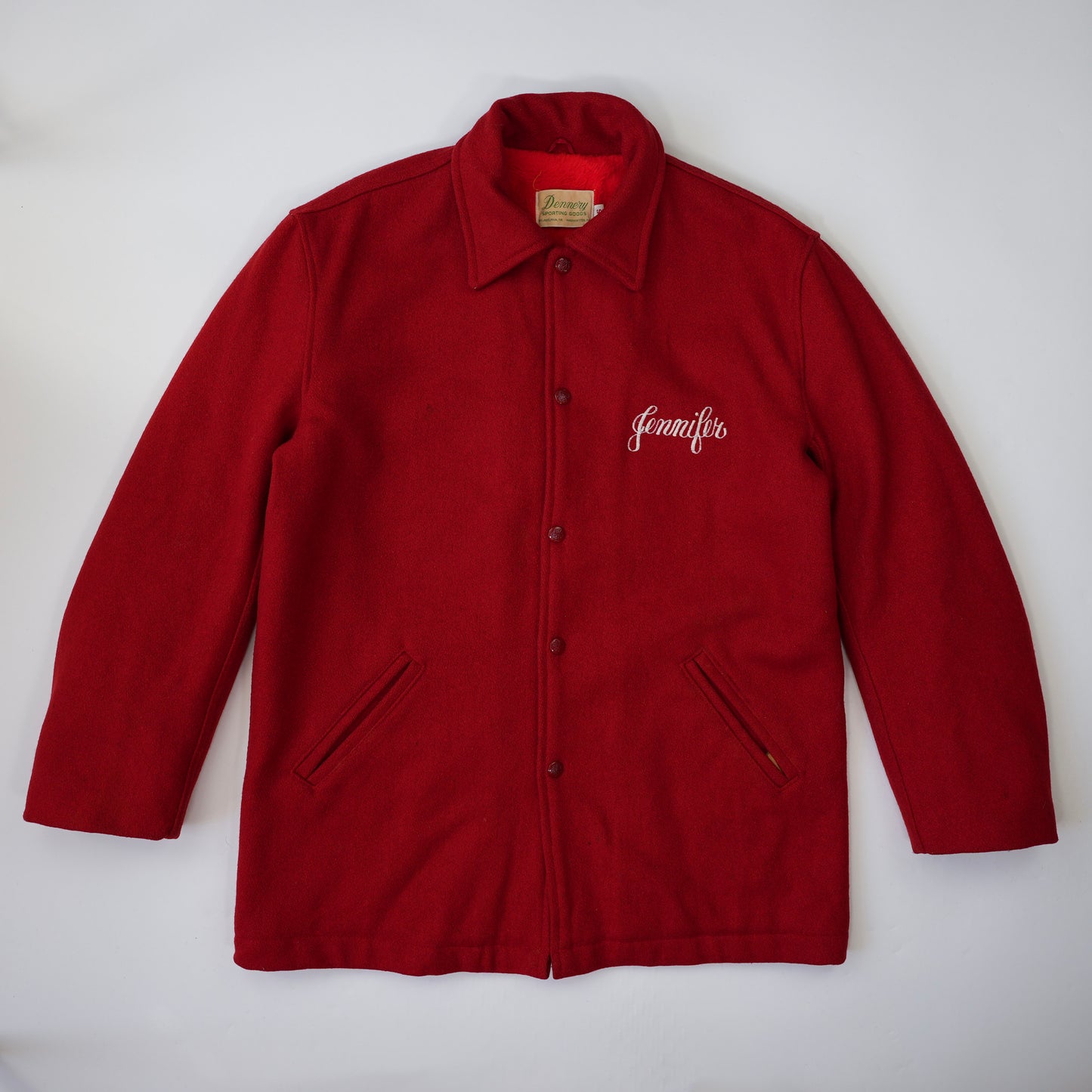 1962 RED LAWRENCE UNIVERSITY VARSITY JACKET