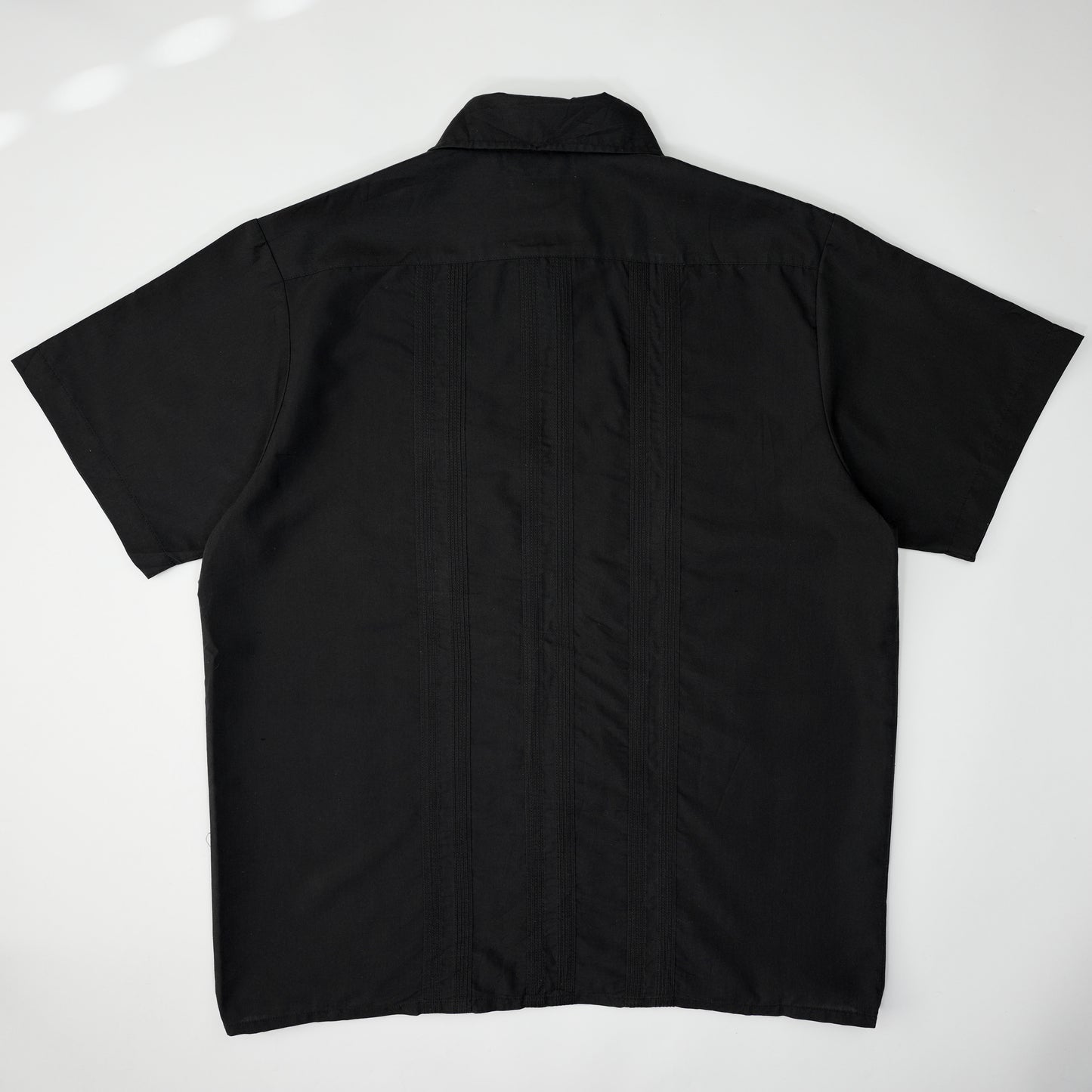 BLACK ZIP HAVANA SHIRT