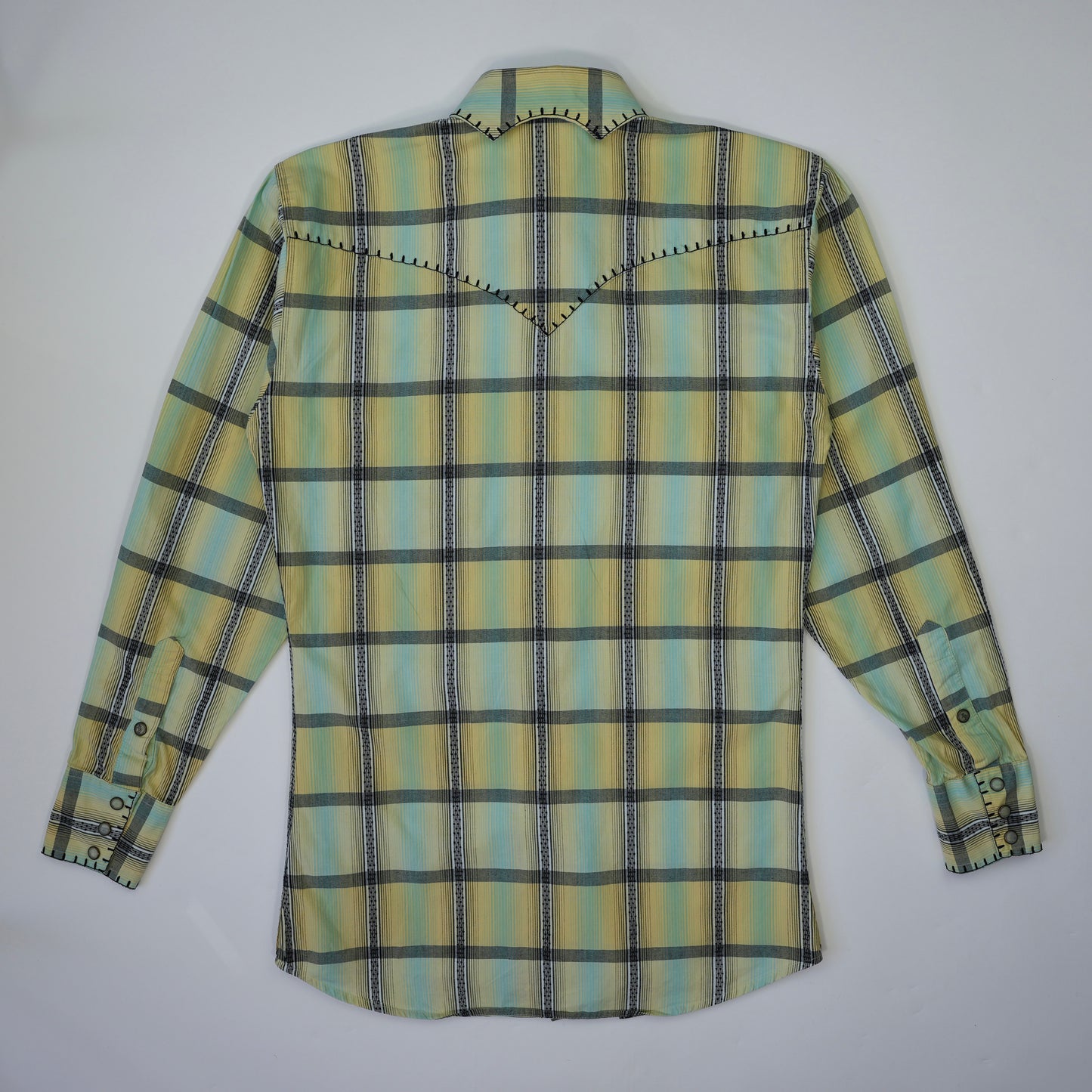 B&D CHECK WESTERN SHIRT