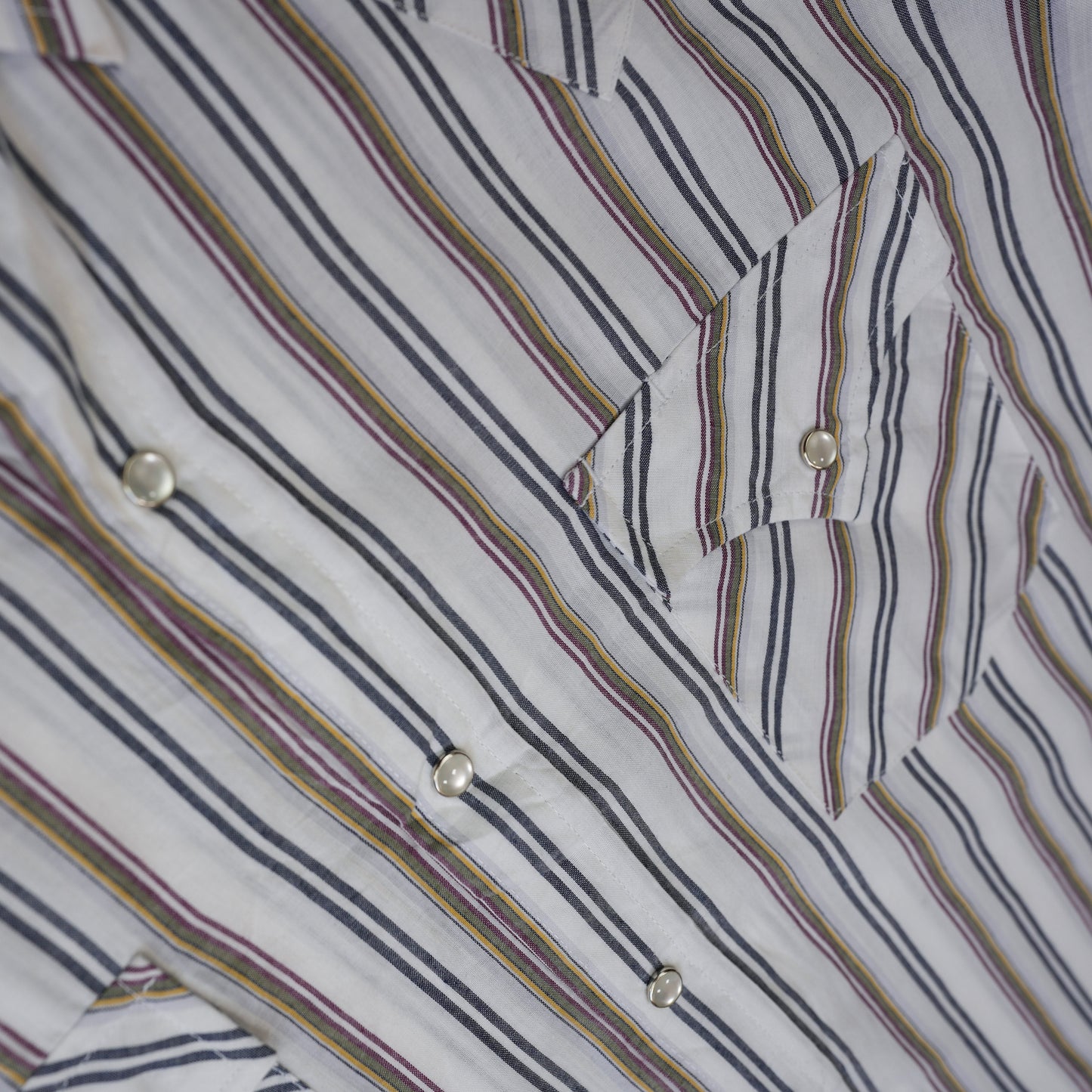 PLAINS STRIPE WESTERN SHIRT