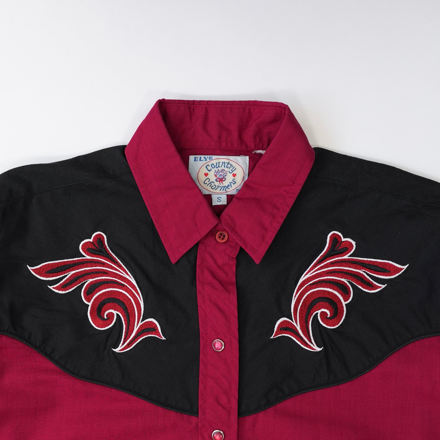 RED & BLACK WESTERN SHIRT