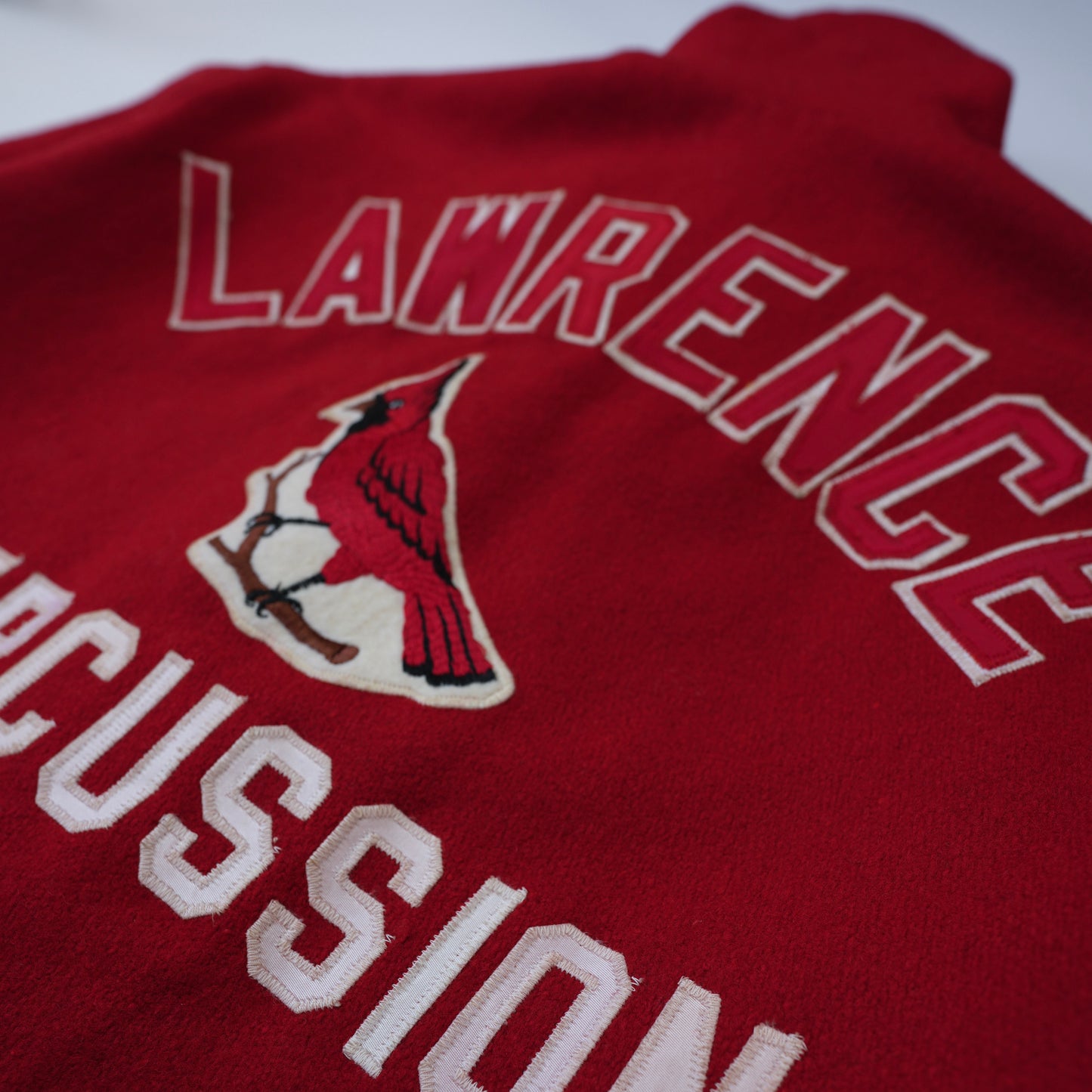 1962 RED LAWRENCE UNIVERSITY VARSITY JACKET