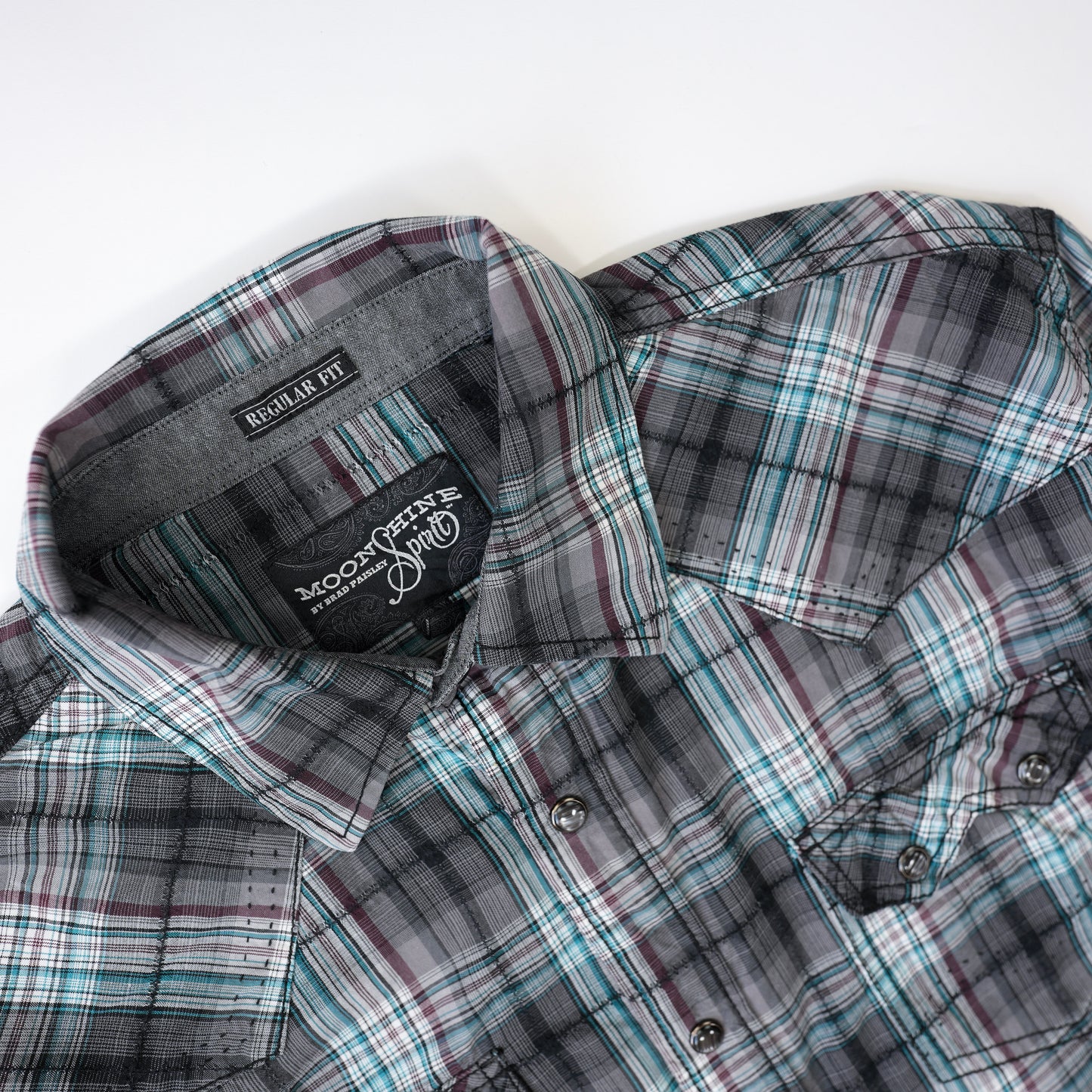 BRAD PAISLEY CHECK WESTERN SHIRT