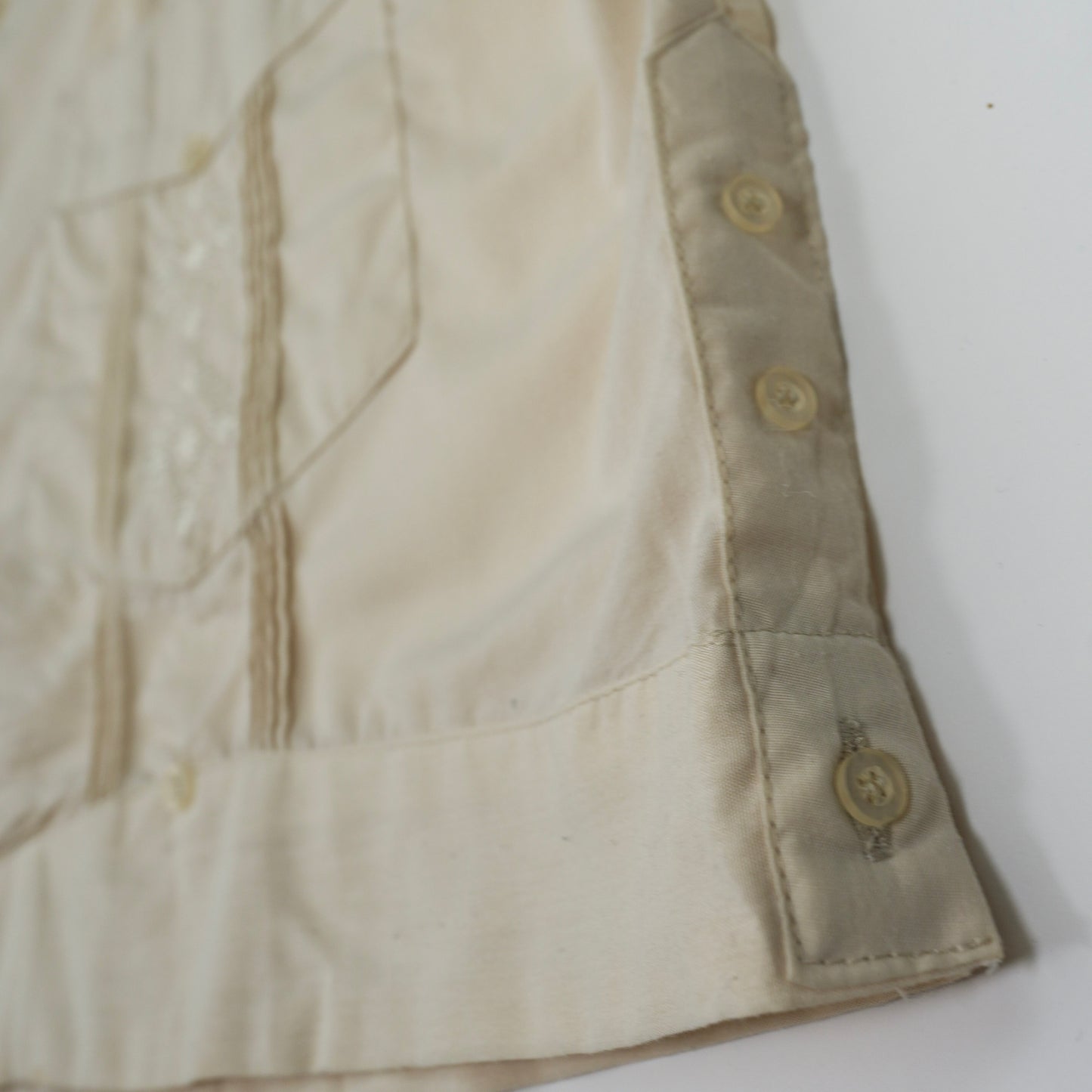 CREAM CUBAN HAVANA SHIRT