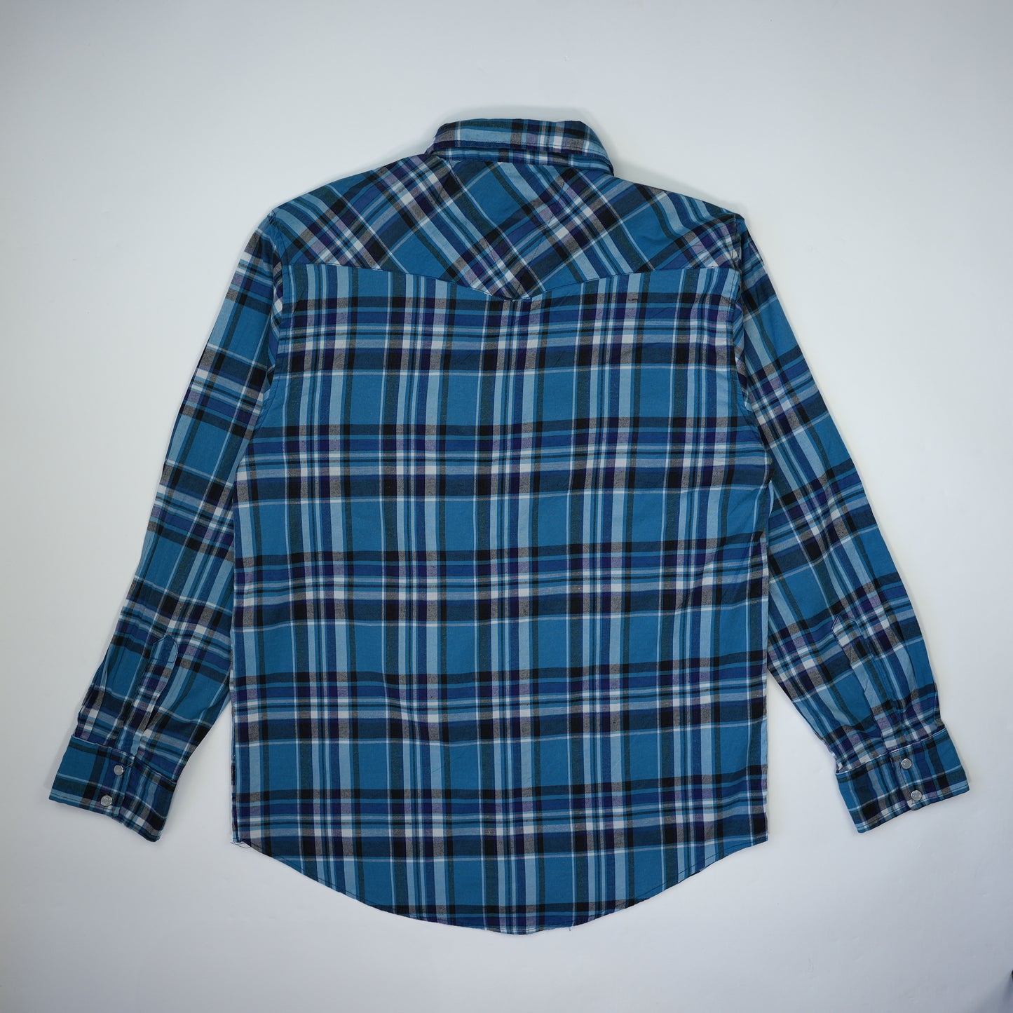 BLUE CHECK WESTERN SHIRT