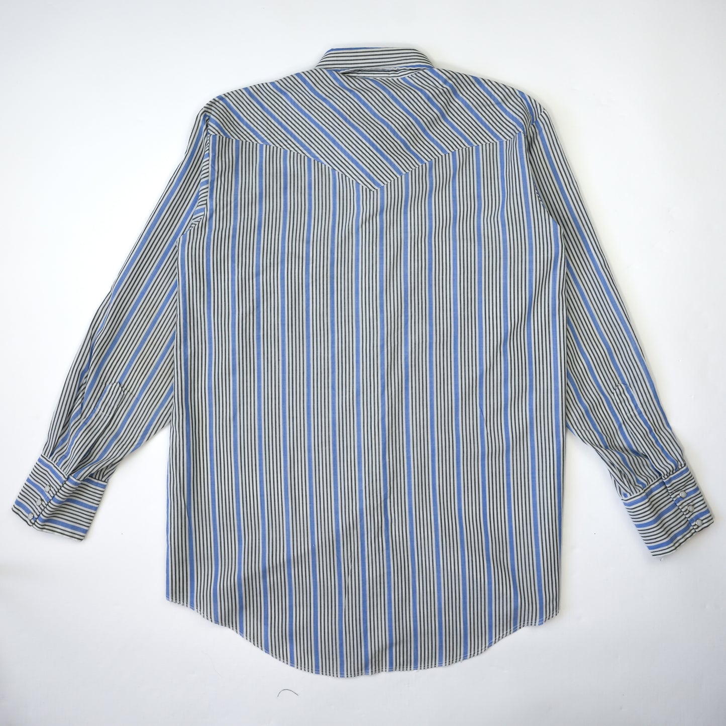 BLUE STRIPE WESTERN SHIRT
