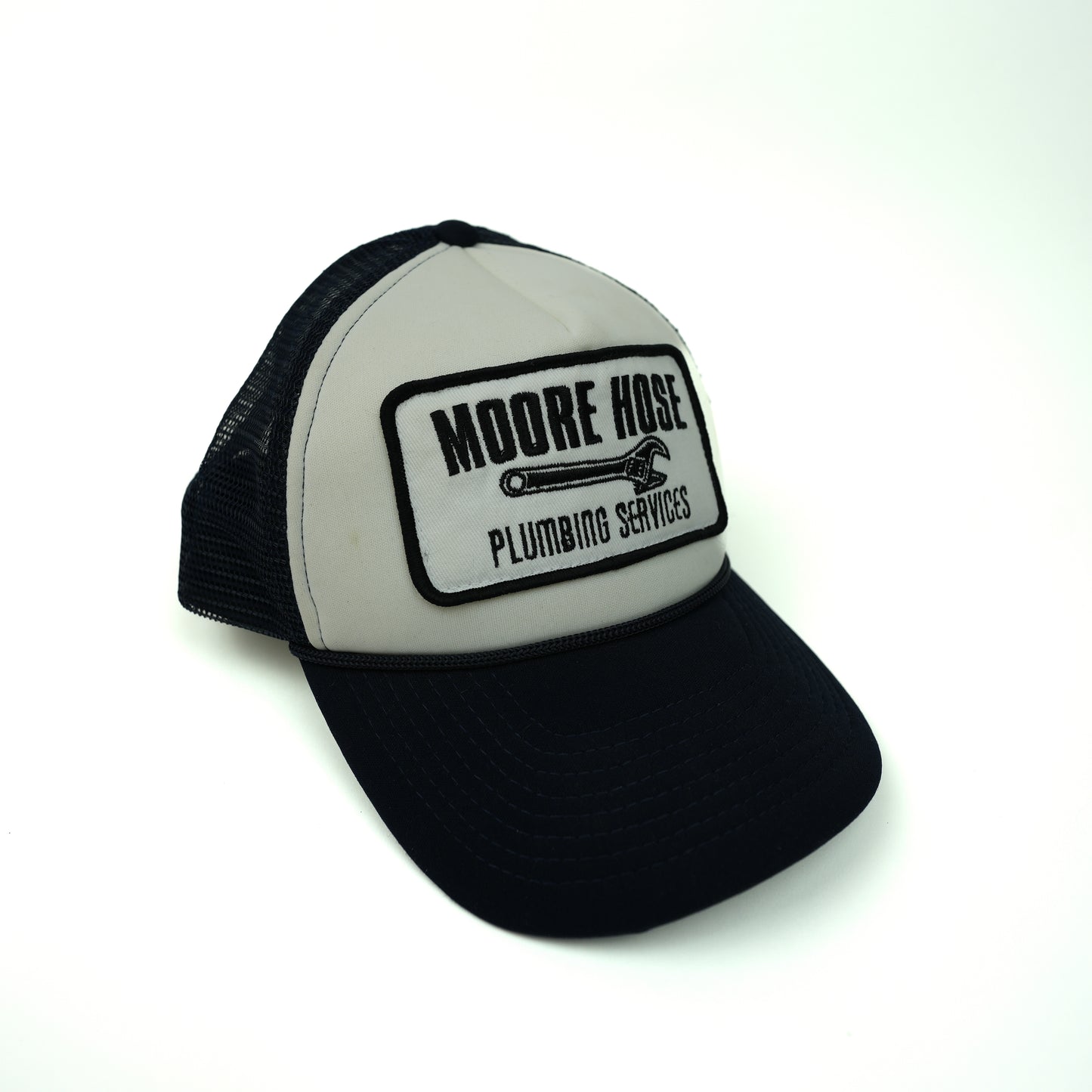VINTAGE TRUCKER CAP WHITE