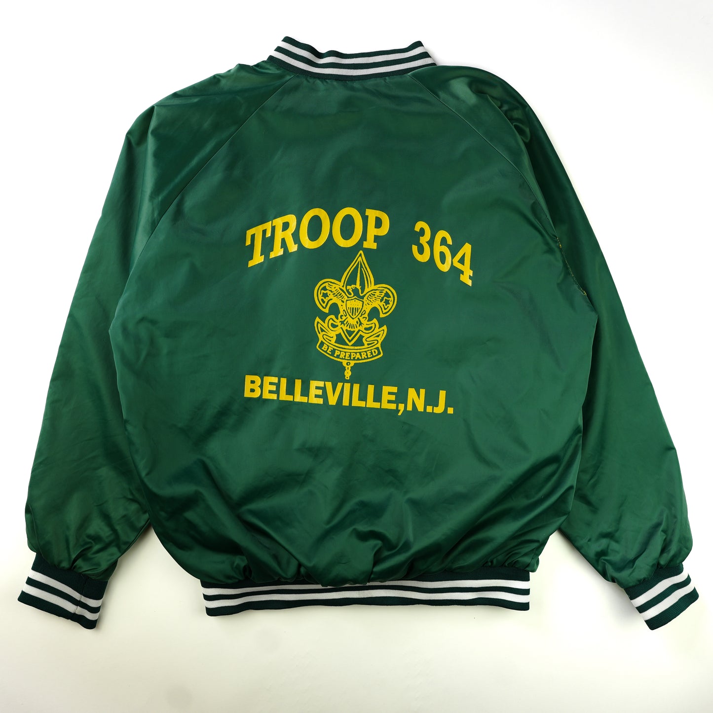 GREEN VARISTY JACKET
