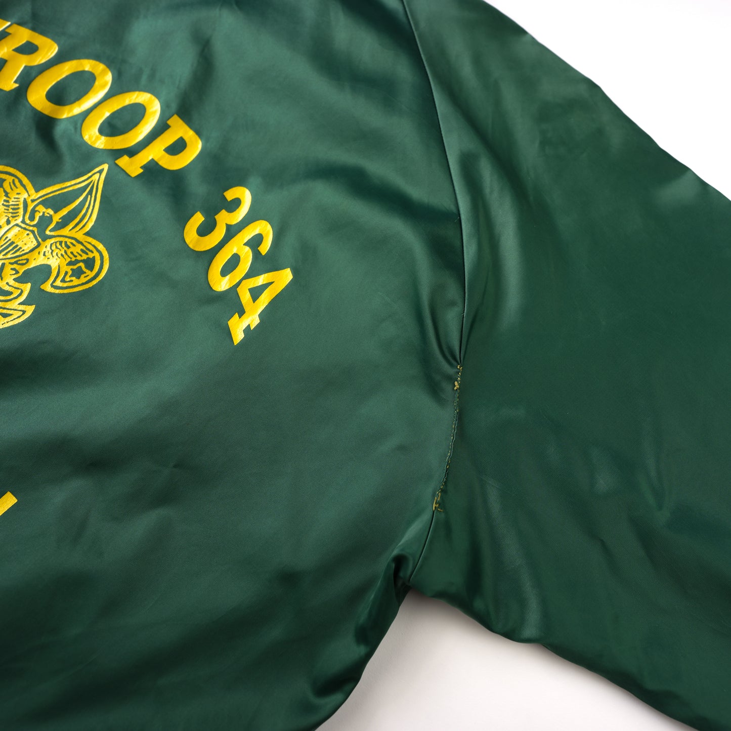 GREEN VARISTY JACKET