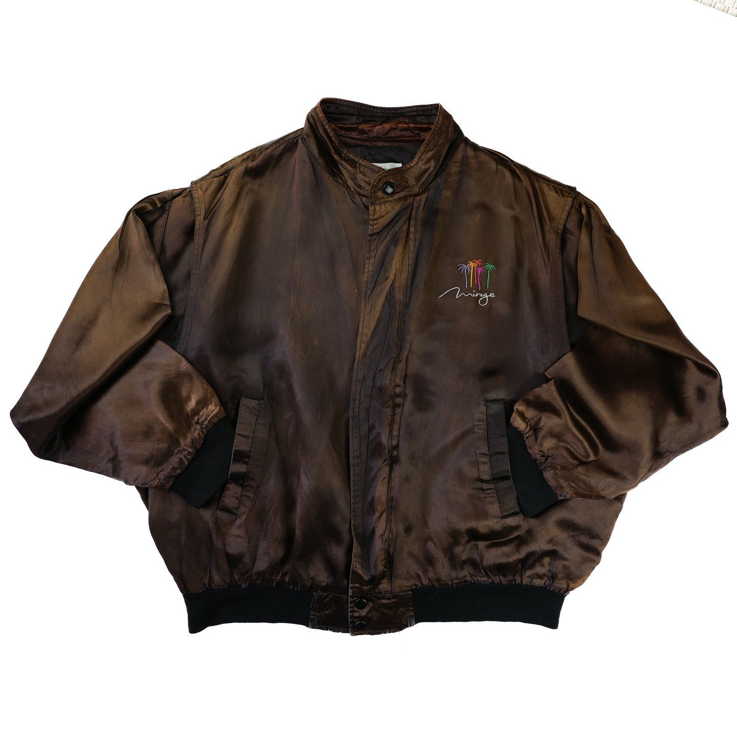 80s LAS VEGAS MIRAGE BOMBER JACKET M/L