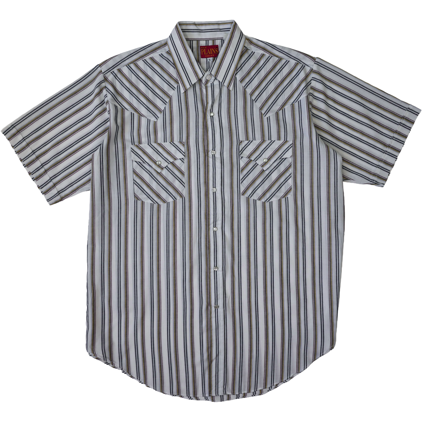 PLAINS STRIPE WESTERN SHIRT