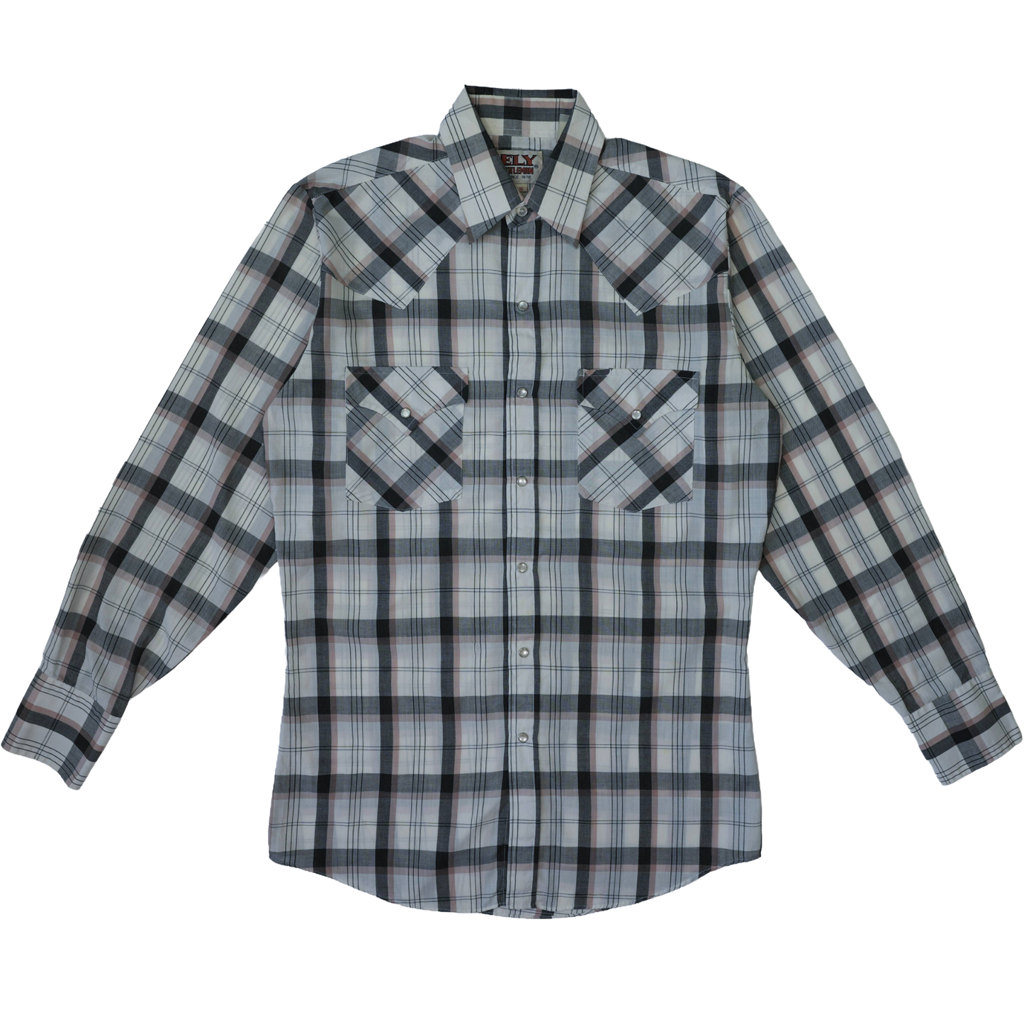 GREY CHECK WESTERN SHIRT