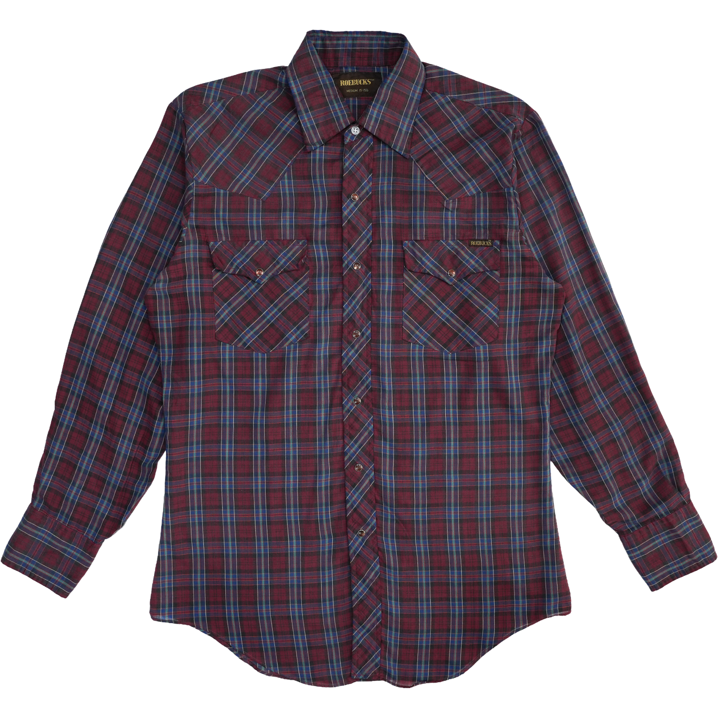 TRI-COLOUR CHECK WESTERN SHIRT