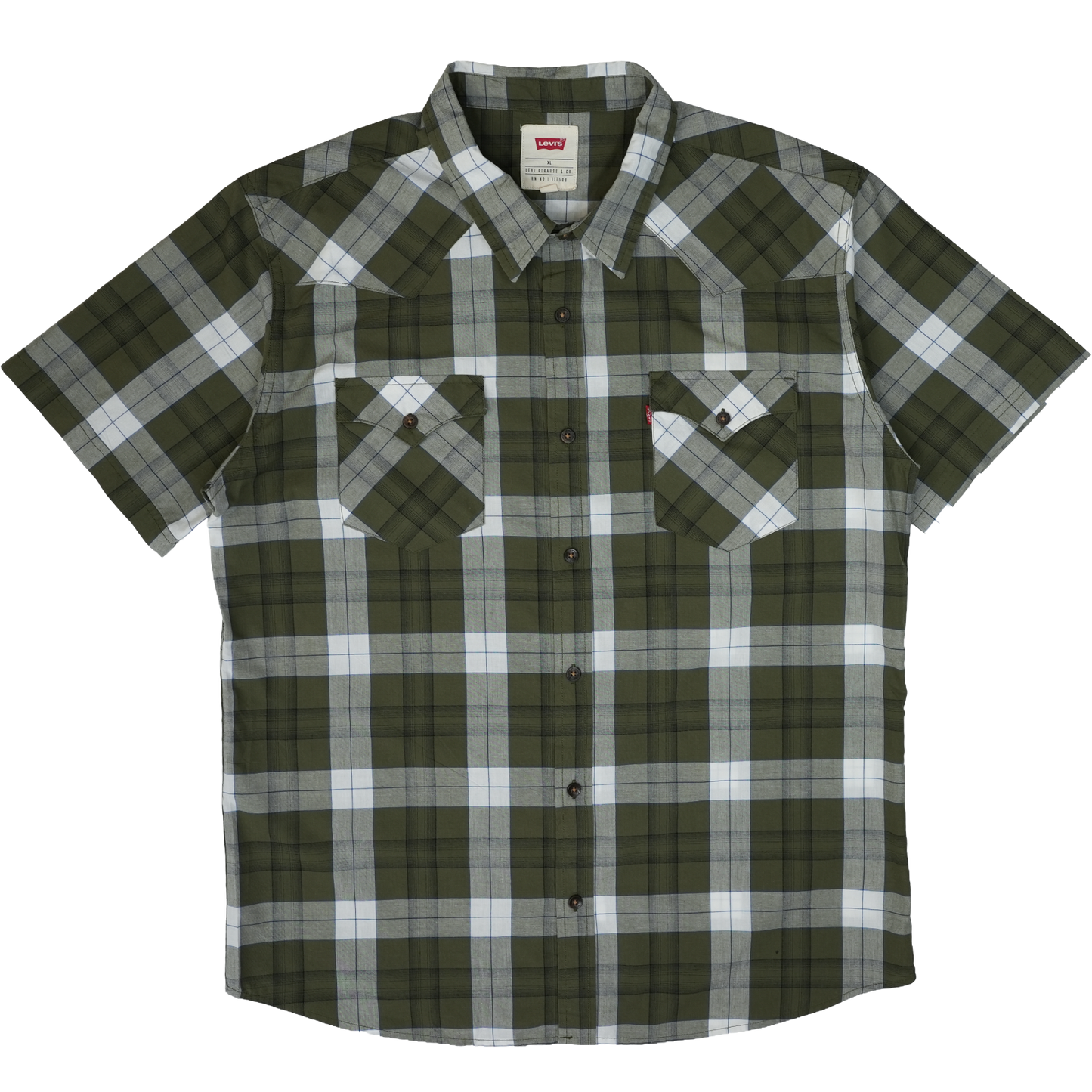 LEVI LARGE CHECK WESTERN SHIRT
