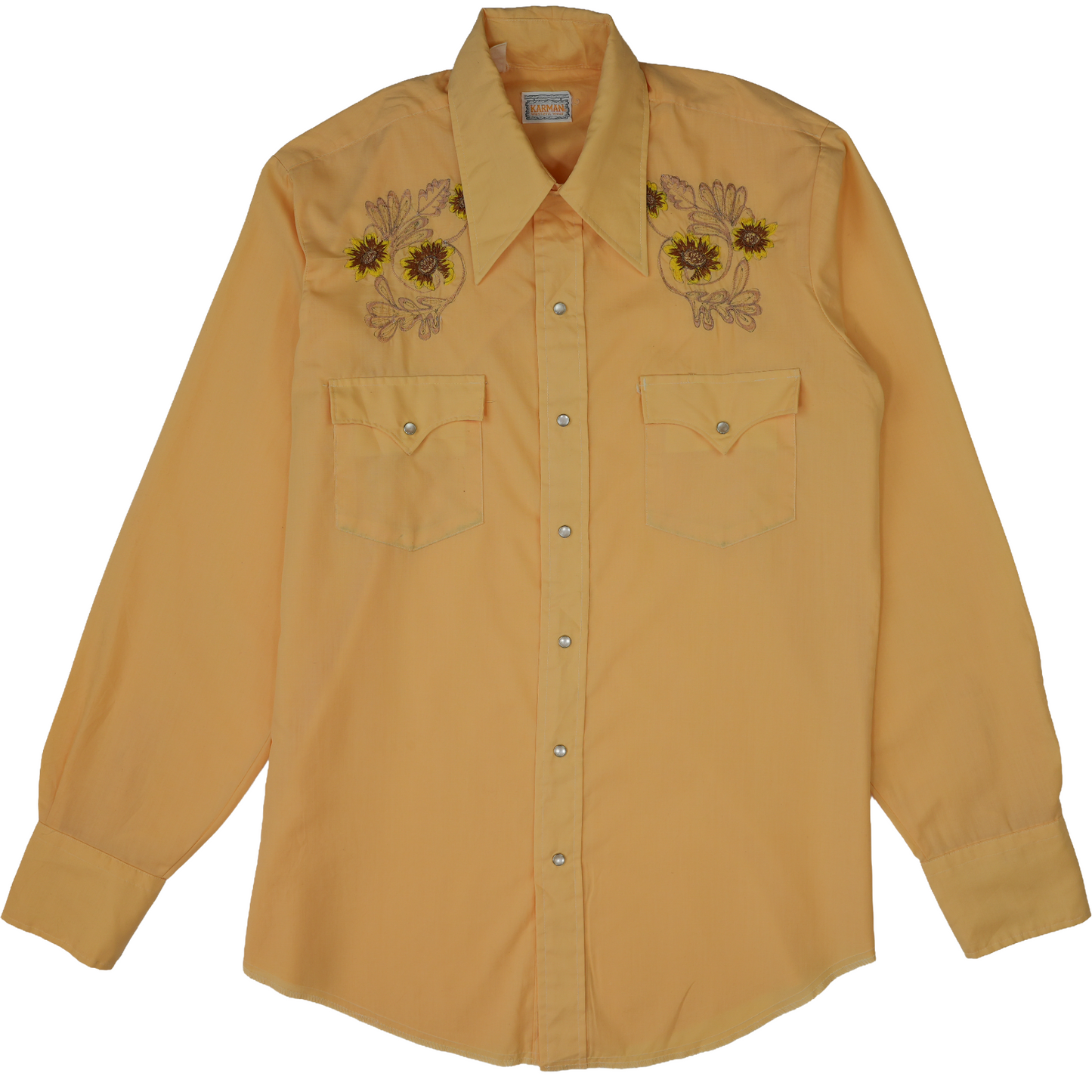 PEACH WESTERN SHIRT