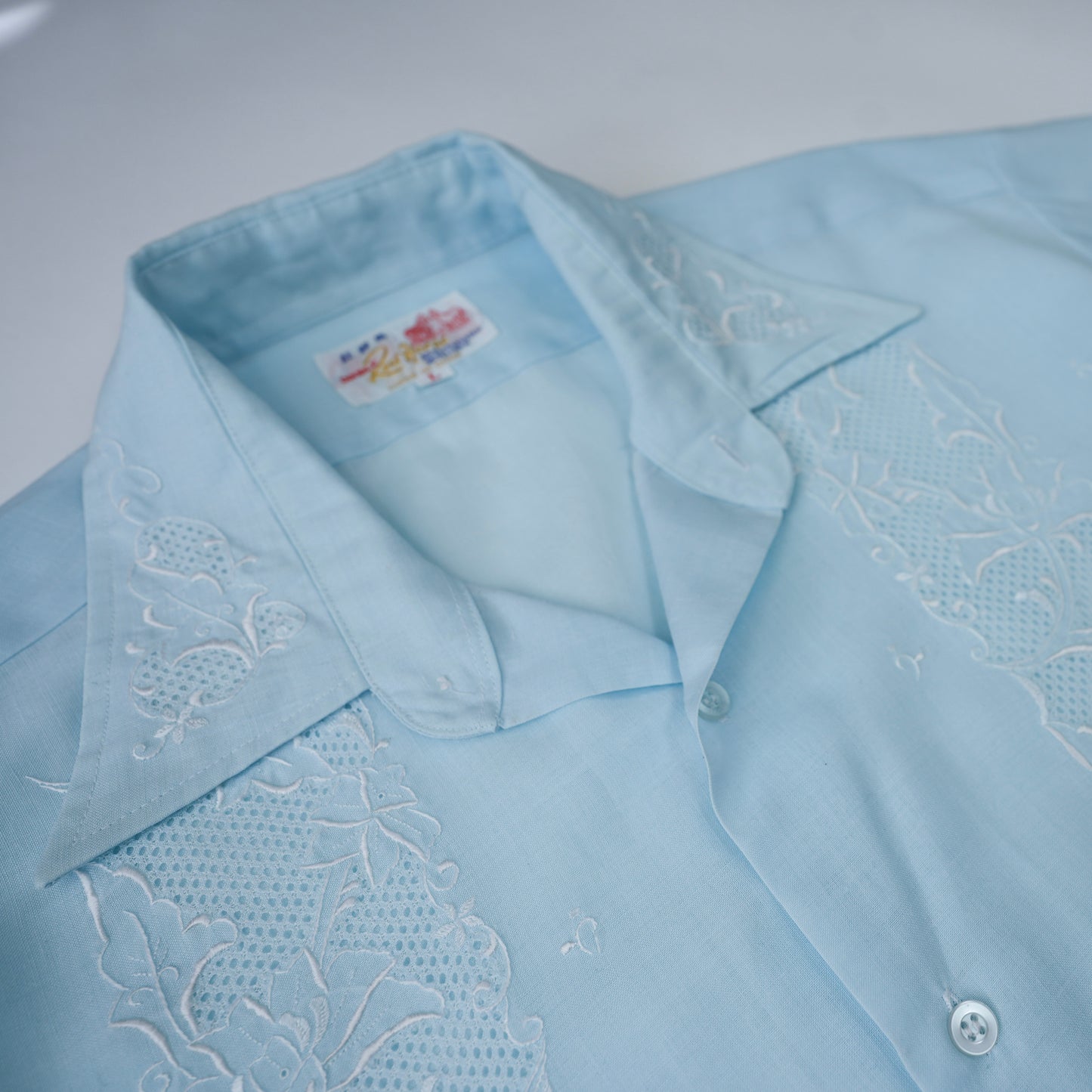 SKY BLUE CUBAN SHIRT