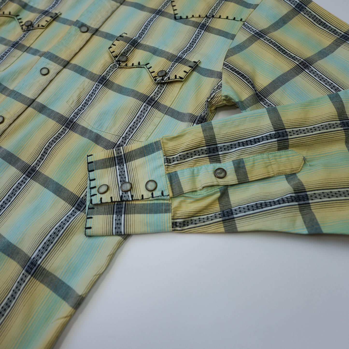 B&D CHECK WESTERN SHIRT
