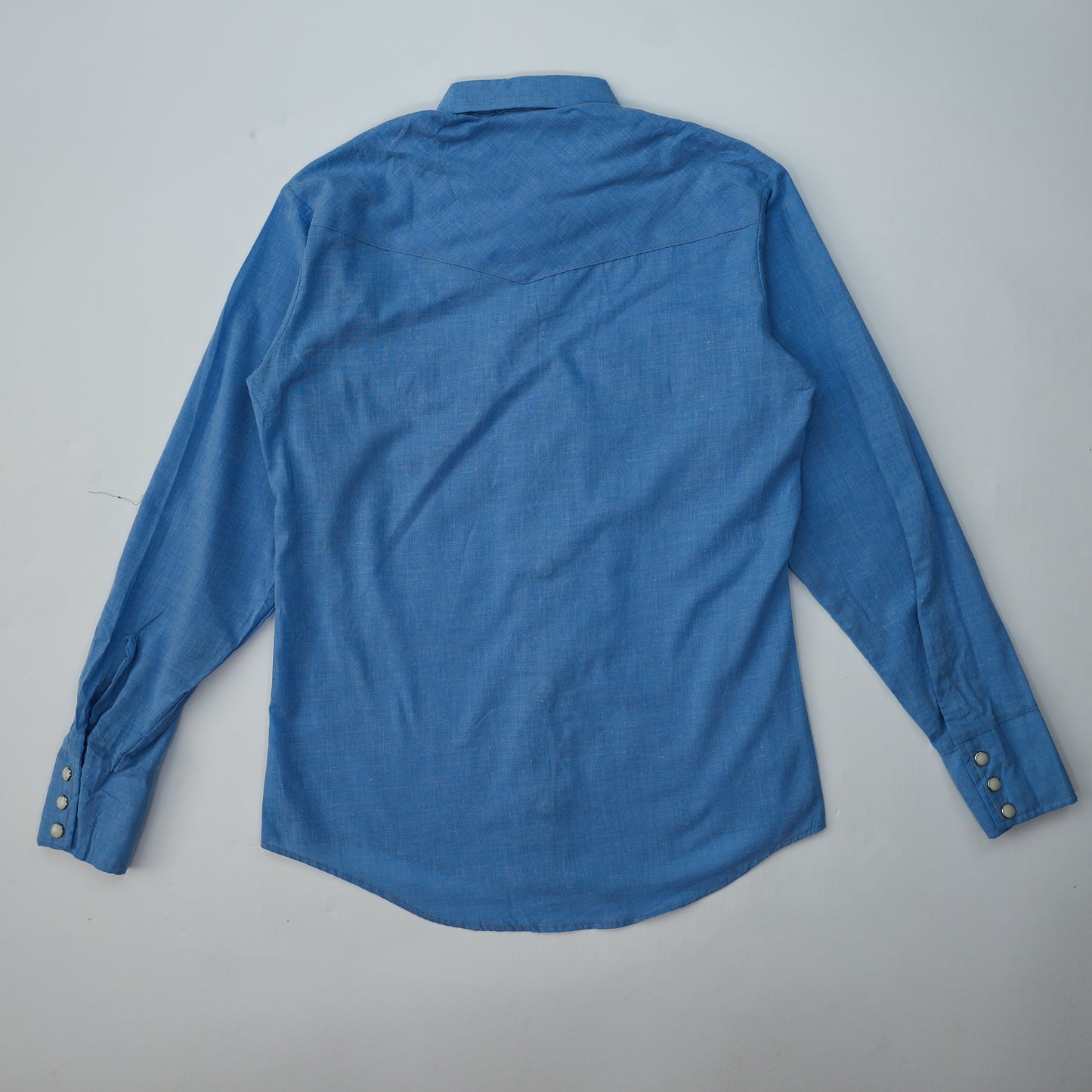 WOMENS BLUE WESTERN SHIRT