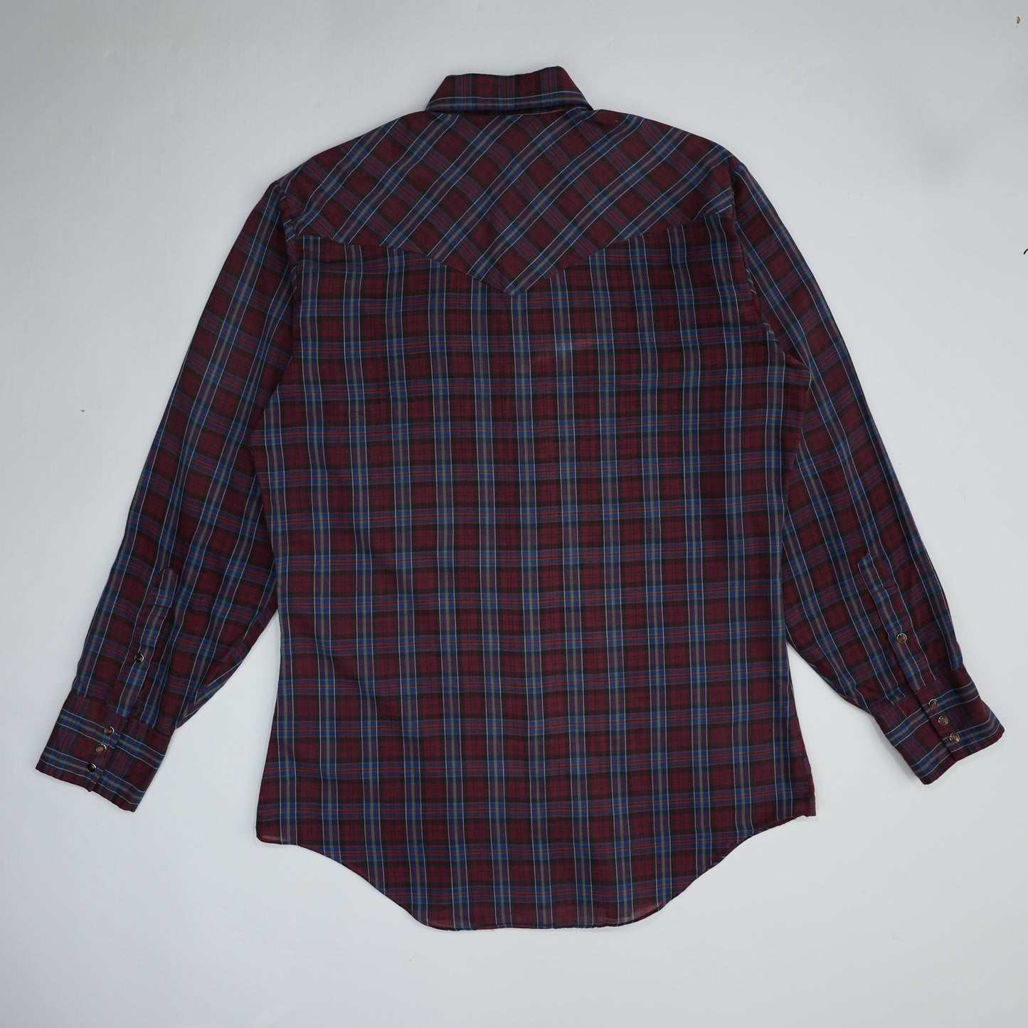 TRI-COLOUR CHECK WESTERN SHIRT
