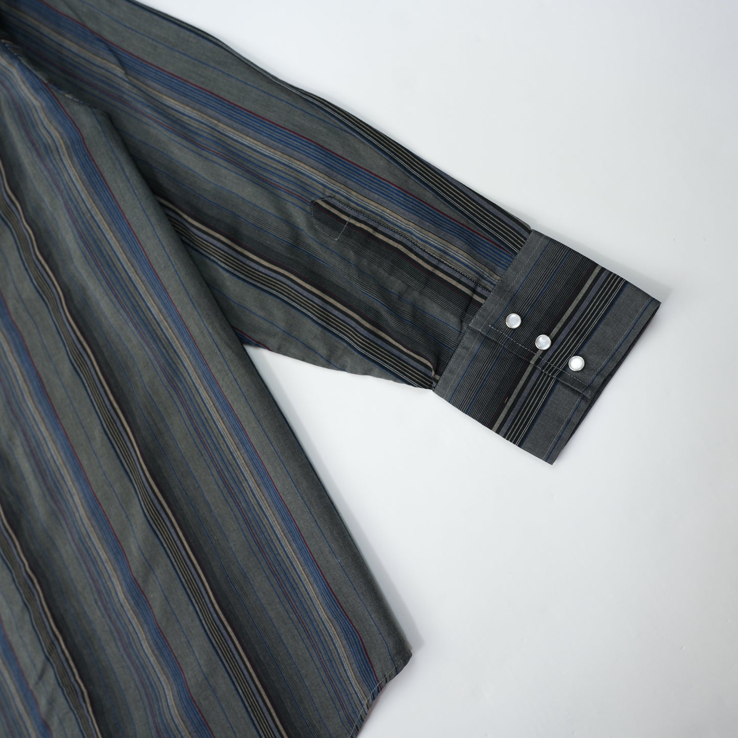 MULTI STRIPE WESTERN SHIRT