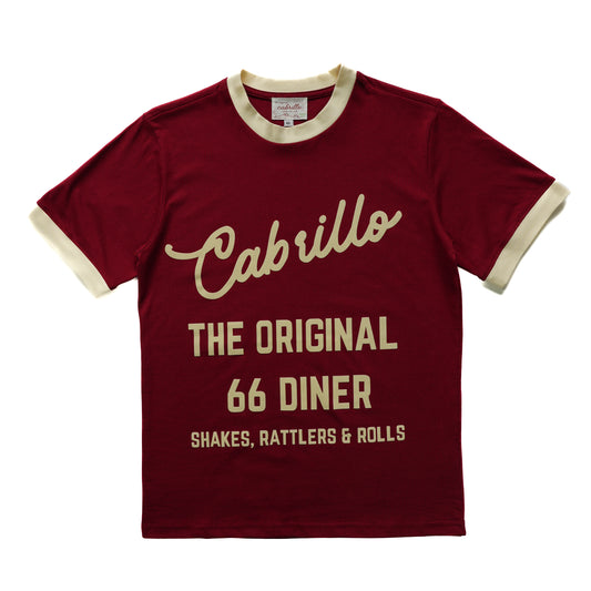 CABRILLO ROUTE 66 DINER T-SHIRT
