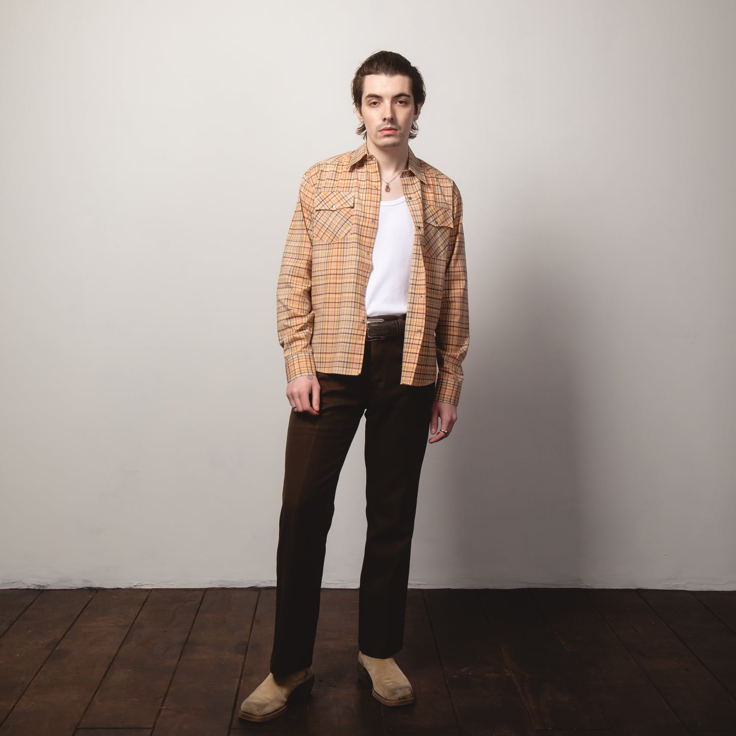 LEVIS RED TAB WESTERN SHIRT M