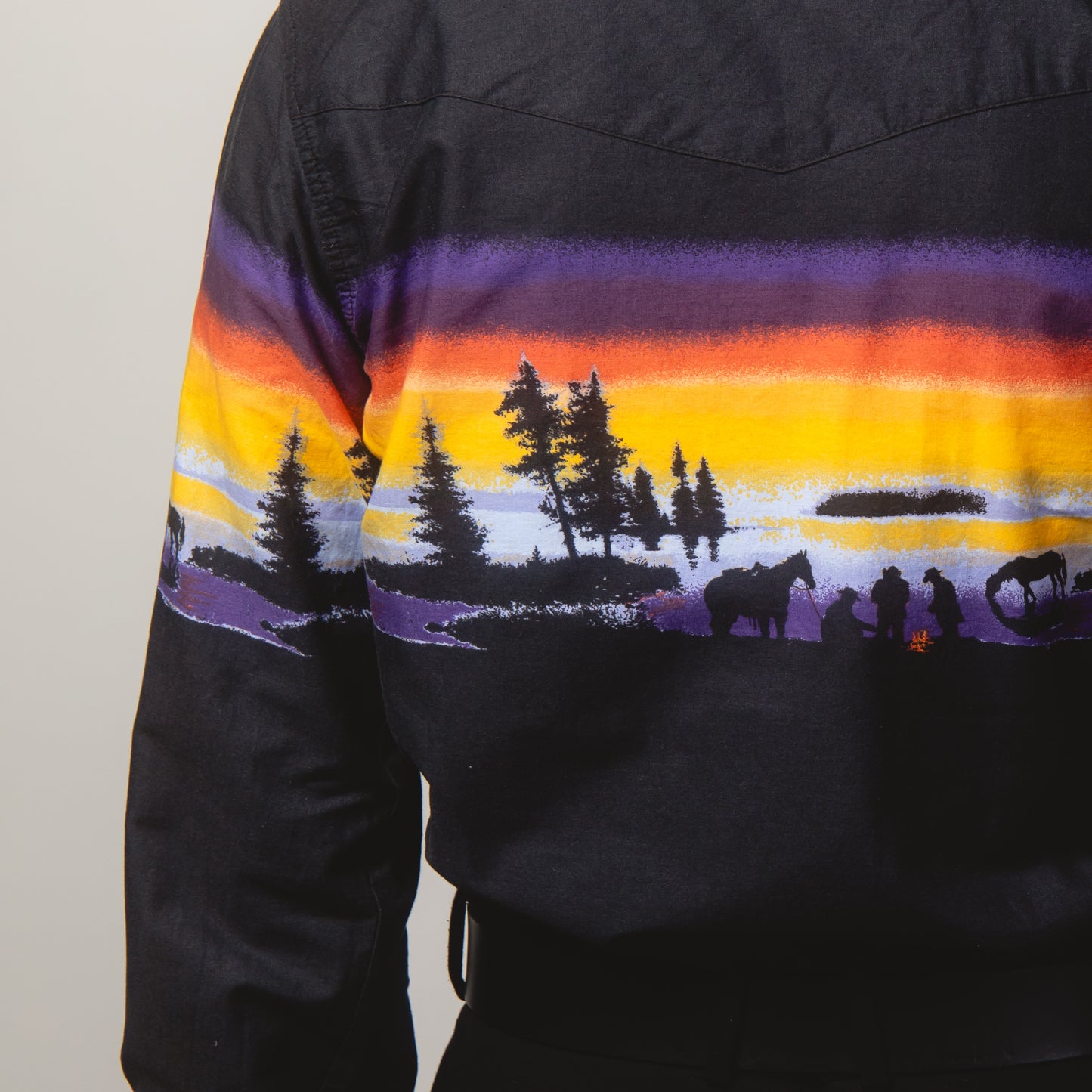 WATER COLOUR WESTERN SHIRT S