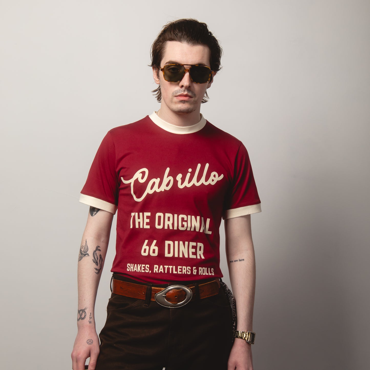 CABRILLO ROUTE 66 DINER T-SHIRT