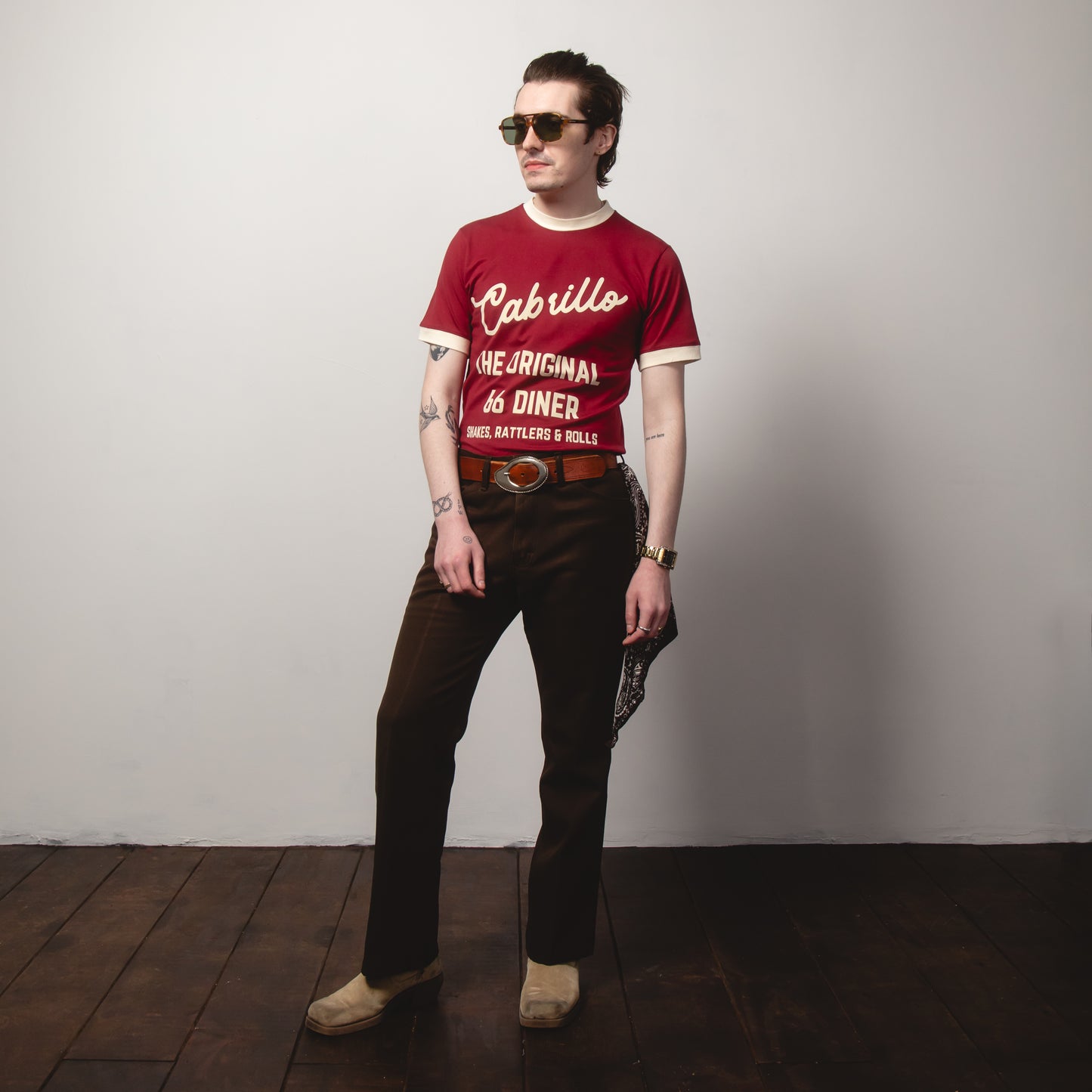 CABRILLO ROUTE 66 DINER T-SHIRT