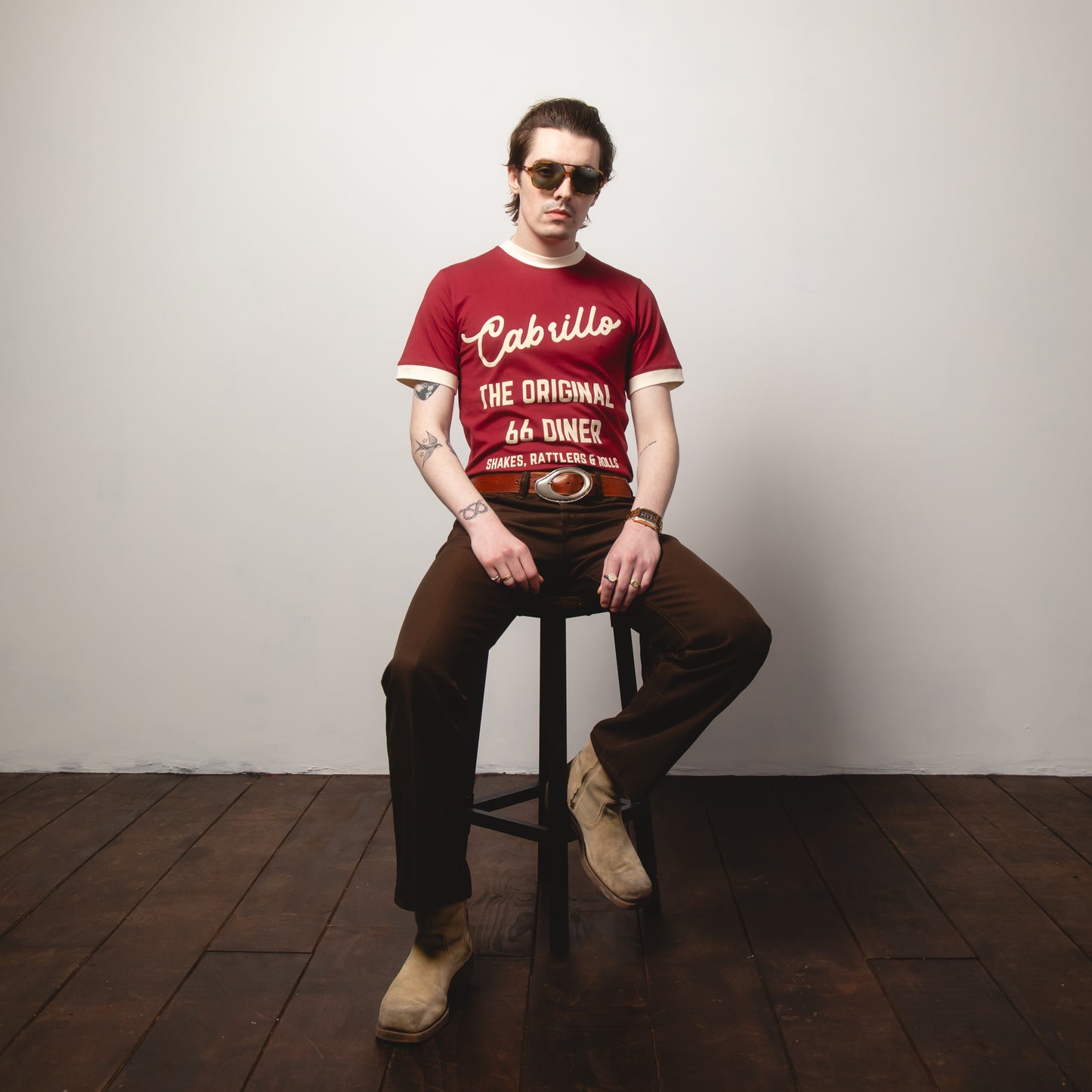 CABRILLO ROUTE 66 DINER T-SHIRT