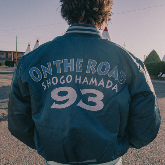 ON THE ROAD SHOGO HAMADA VARSITY STADIUM JACKET 93 L
