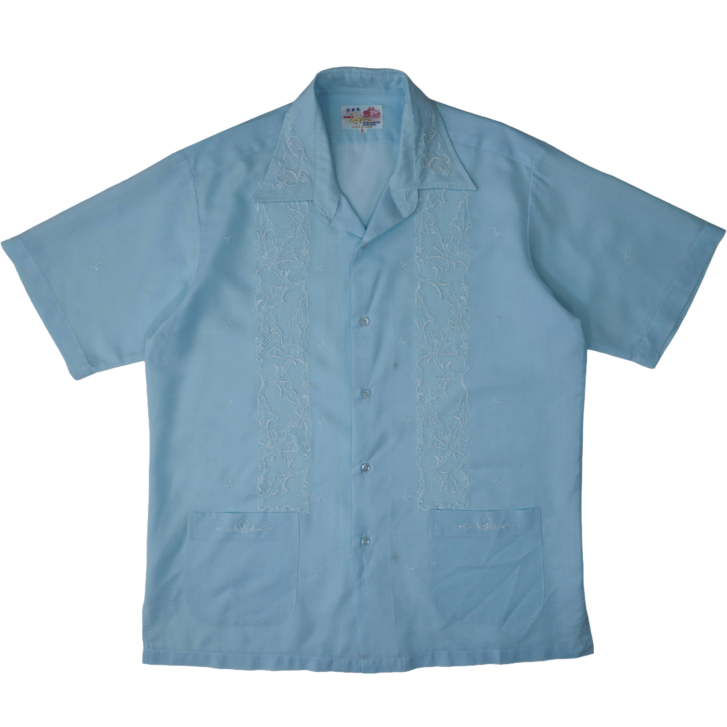SKY BLUE CUBAN SHIRT