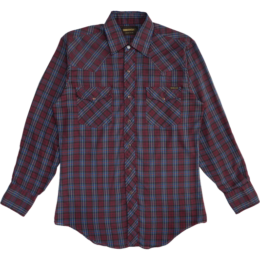 TRI-COLOUR CHECK WESTERN SHIRT