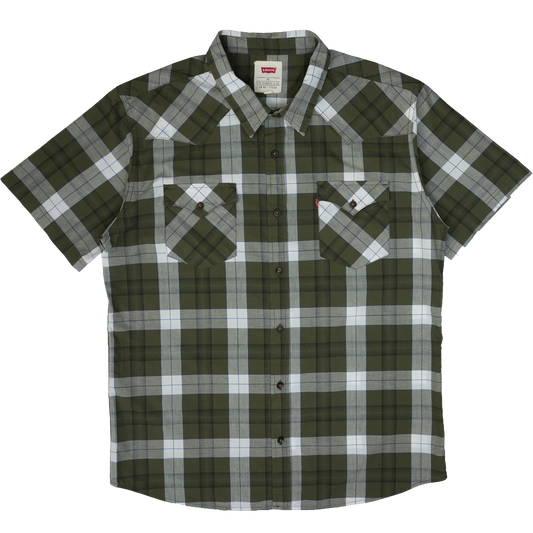 LEVI LARGE CHECK WESTERN SHIRT