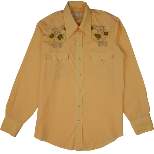 PEACH WESTERN SHIRT